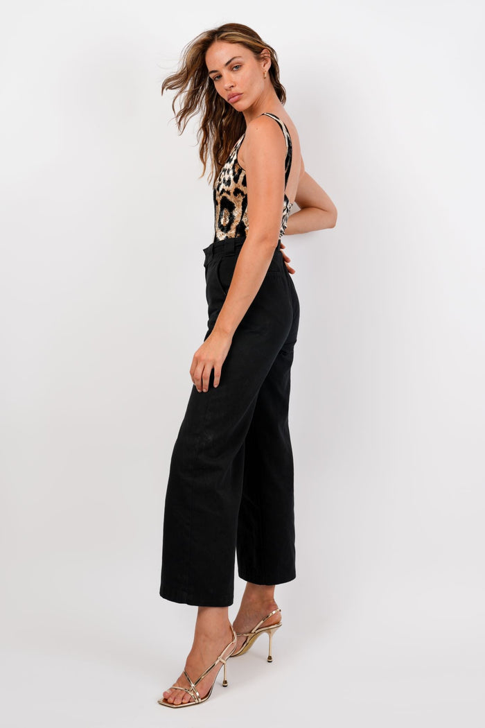 Jaded Rose Wilma Leopard Bodysuit