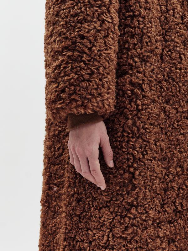 jakke Arc Coat Brown