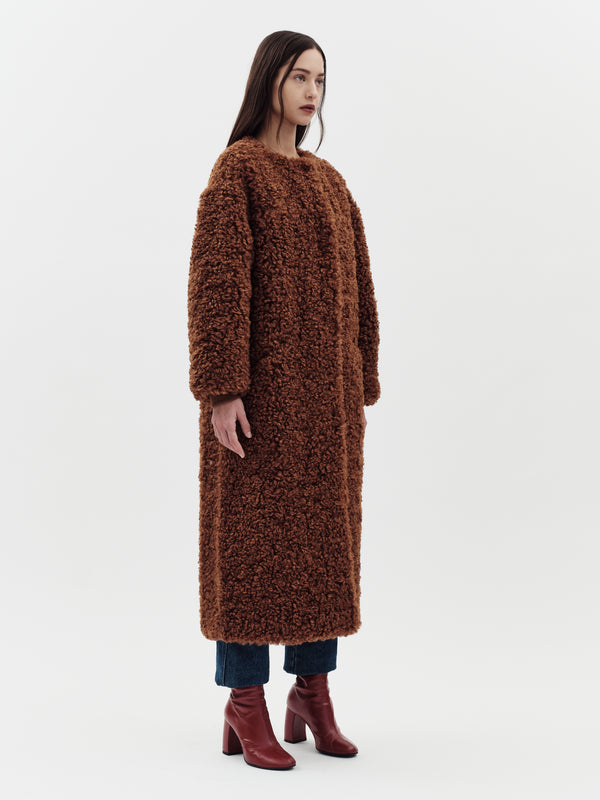 jakke Arc Coat Brown