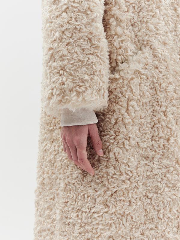Jakke Arc Coat Cream