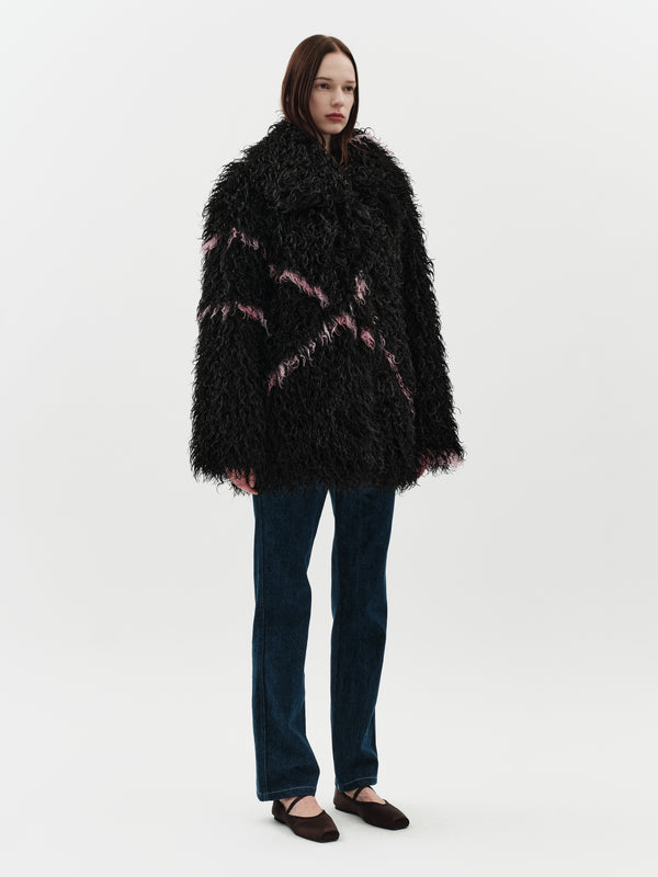Jakke Cocoon Coat Black