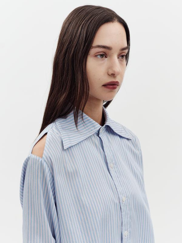 Jakke Crest Shirt Blue/White
