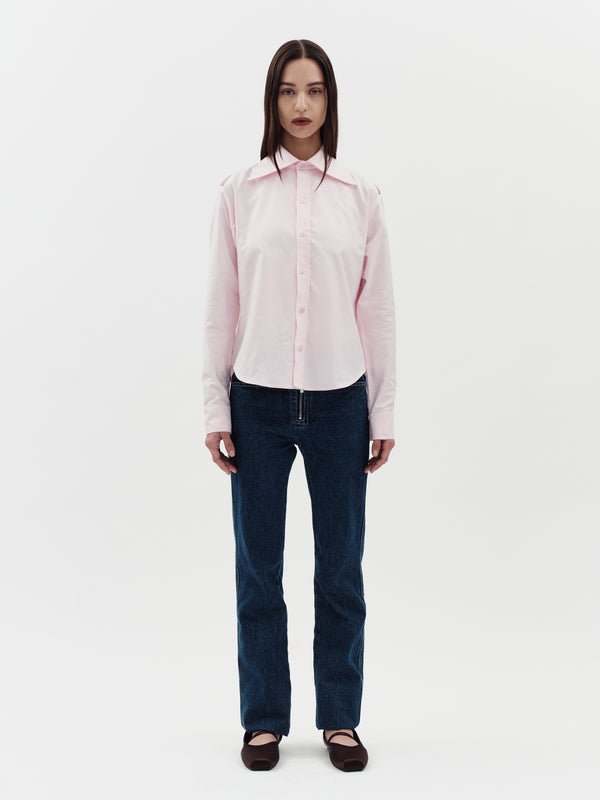 jakke Crest Shirt Pink