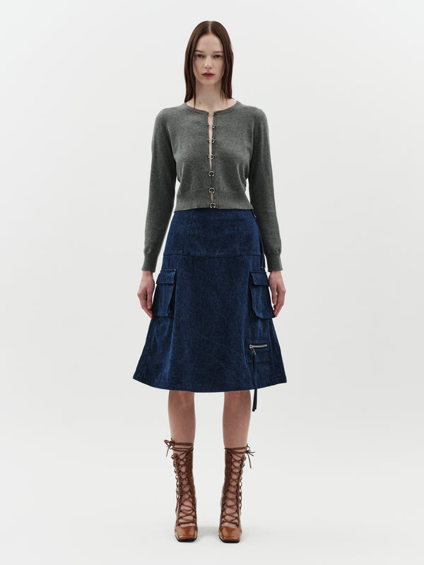 jakke Cyra Cardigan Grey