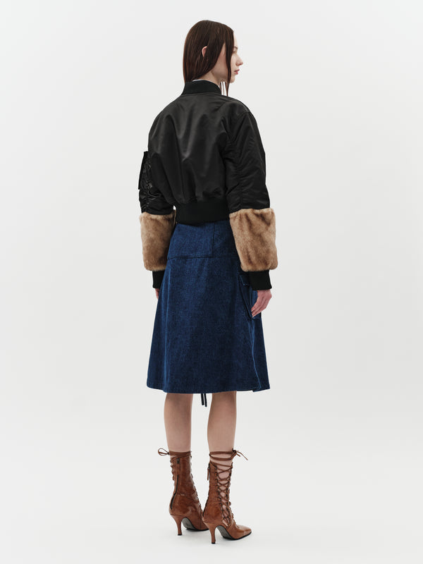 Jakke Jenki Bomber Jacket Black