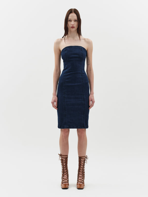 jakke Pencil Dress Denim