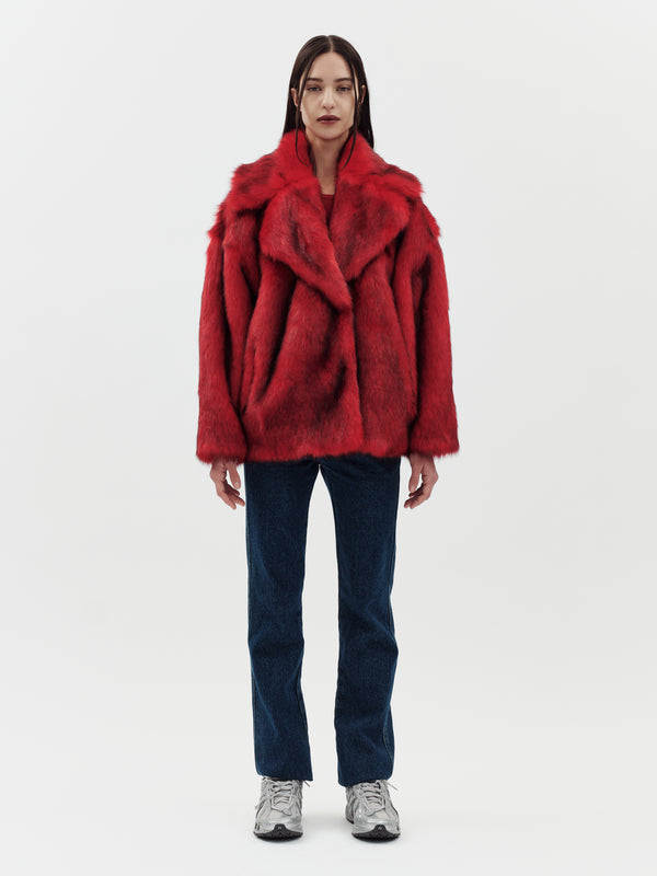 jakke Rita Jacket Red