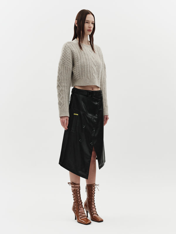 Jakke Trench Skirt Black