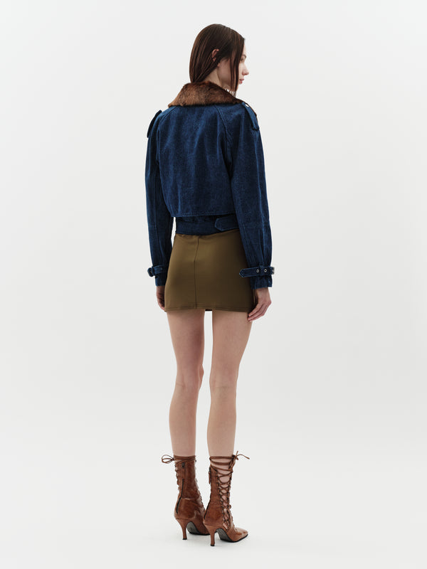 Jakke Troop Jacket Blue Denim