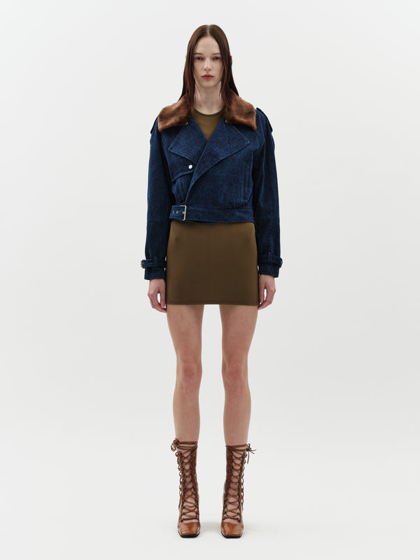 jakke Troop Jacket Blue Denim