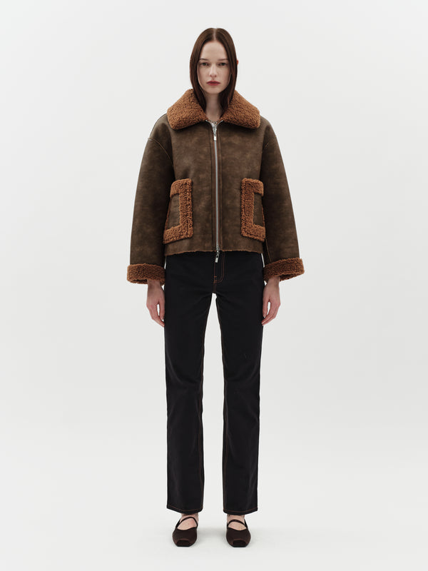 jakke Vera Jacket Tan