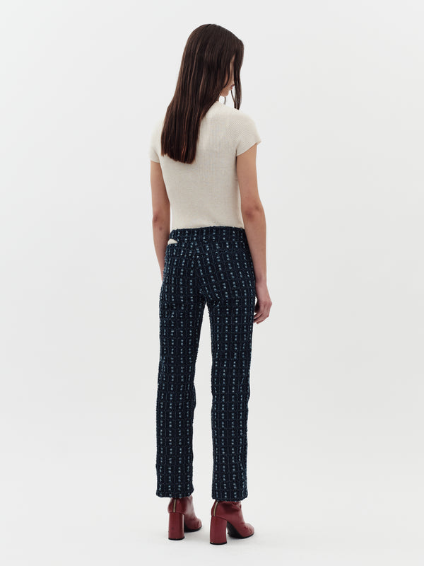 Jakke Zenith Jeans Distressed Blue