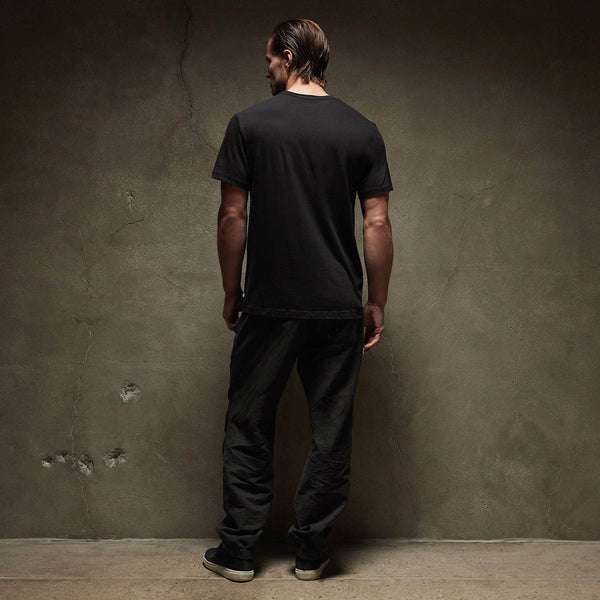 James Perse 3 Pack Short Sleeve Crew Neck Tee Black