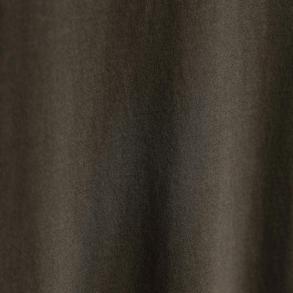 James Perse Brushed Lotus Long Sleeve Crew Army Green