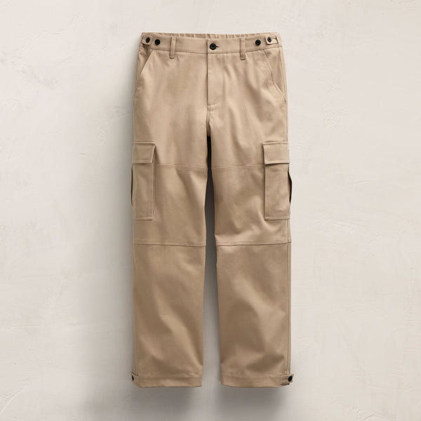 James Perse Cashmere Touch Cotton Cargo Light Khaki