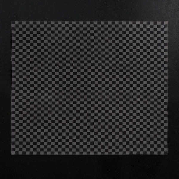 James Perse Checkerboard Cashmere Blanket Black/Grey