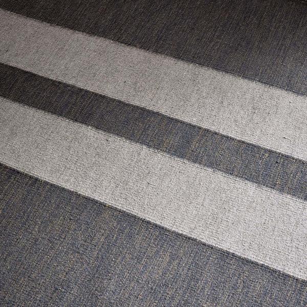 James Perse Double Stripe Runner Guntmetal Marle/Pearl Grey