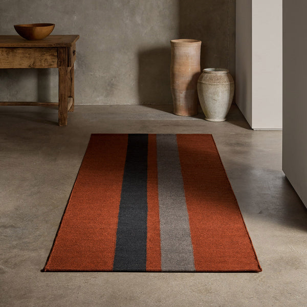 James Perse Double Stripe Runner Ochre/Black Marle/Flint