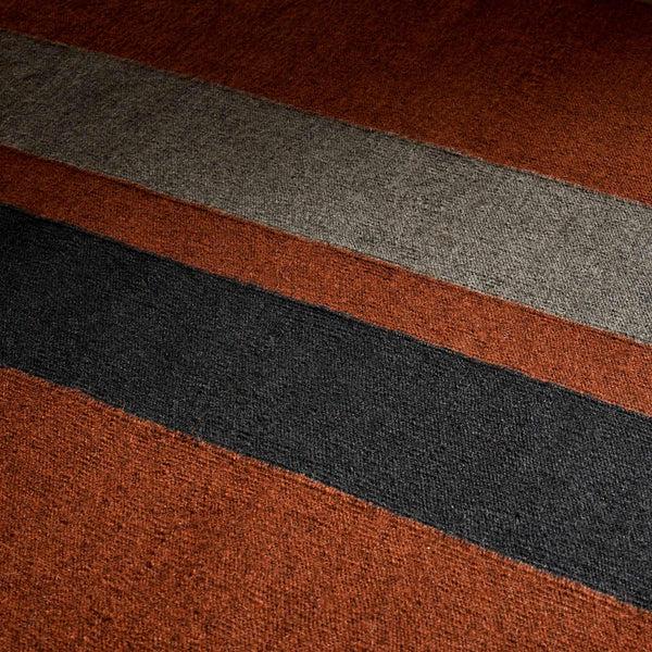 James Perse Double Stripe Runner Ochre/Black Marle/Flint