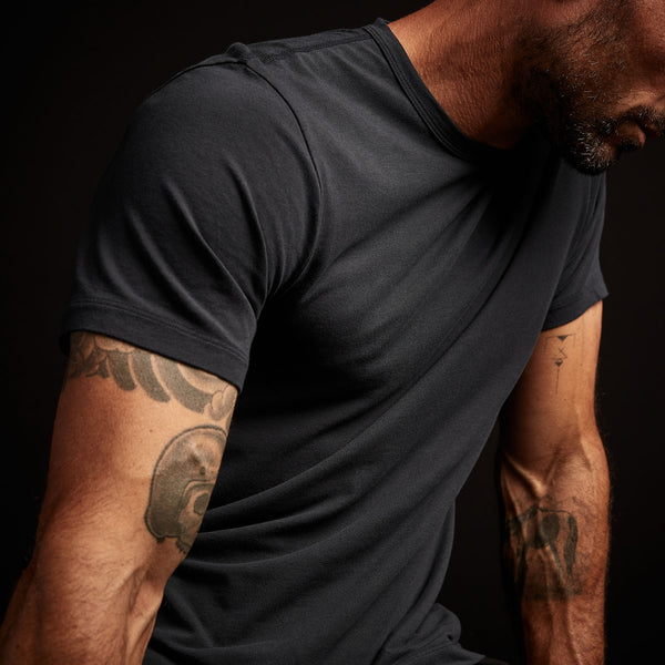 james perse Elevated Lotus Jersey Lounge Tee French Navy