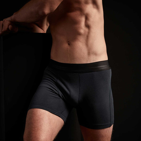 James Perse Elevated Lotus Sport Boxer Short French Navy