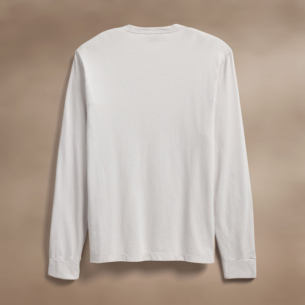 James Perse Heavy Luxe Jersey Long Sleeve Light Mist