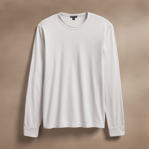 james perse Heavy Luxe Jersey Long Sleeve Light Mist