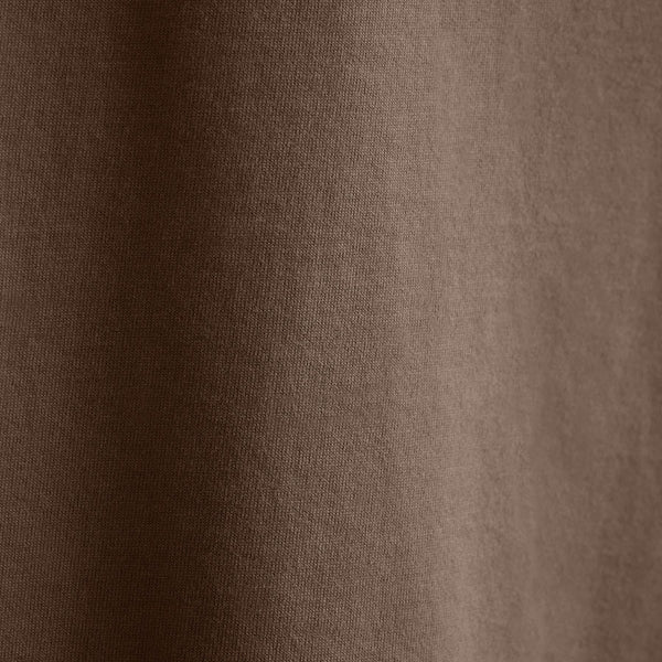 James Perse Heavy Luxe Jersey Oversized Crew Caribou