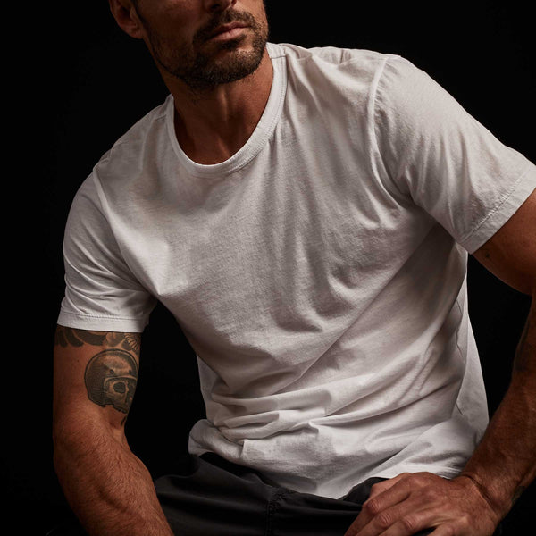 James Perse 3 Pack Luxe Lotus Jersey Tee White