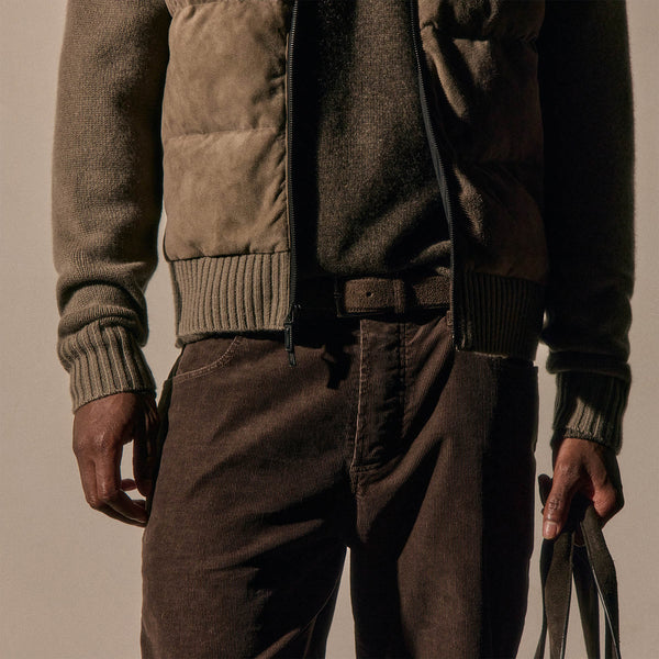 James Perse 5 Pocket Corduroy Pant Porcupine