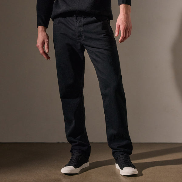 james perse Black Denim 5 Pocket Pant Black