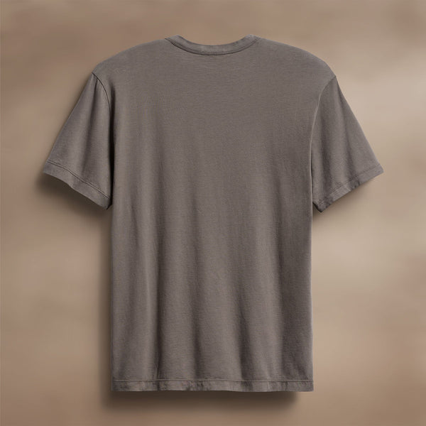 James Perse Brushed Lotus Crew Burro