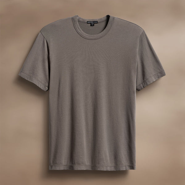 james perse Brushed Lotus Crew Burro