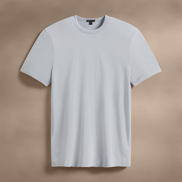 james perse Brushed Lotus Crew Grey Glacier