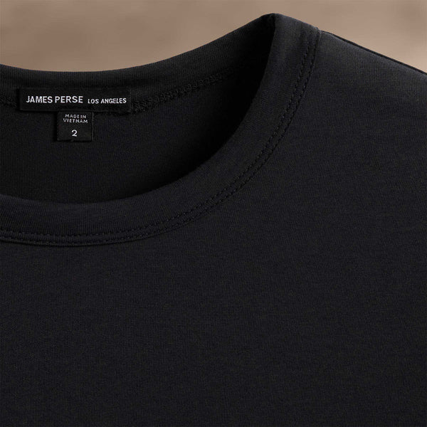 James Perse Brushed Lotus Crew Magma