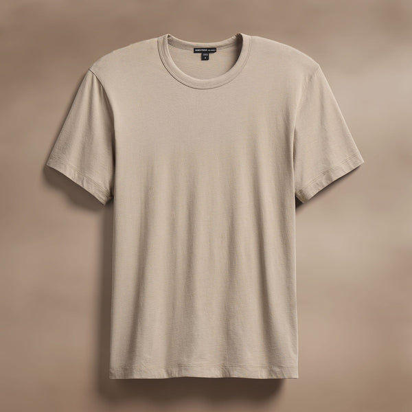 james perse Brushed Lotus Crew Overcast