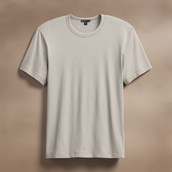 james perse Brushed Lotus Crew Salt