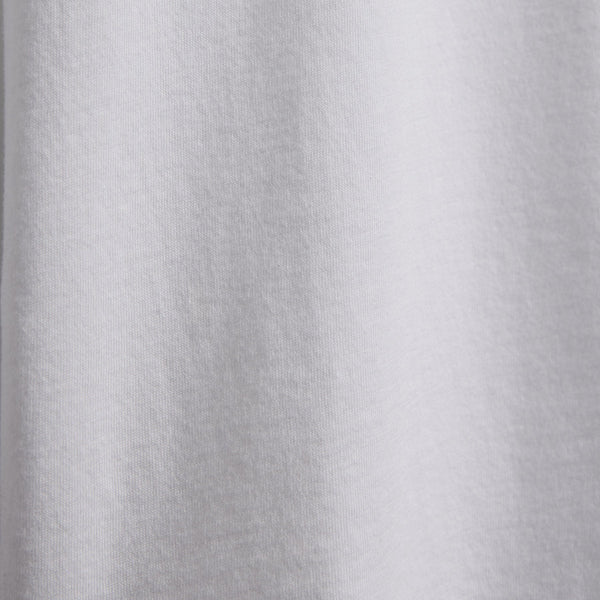 James Perse Brushed Lotus Long Sleeve Crew White