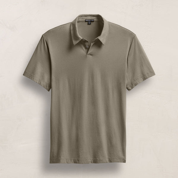 james perse Brushed Lotus Polo Birch