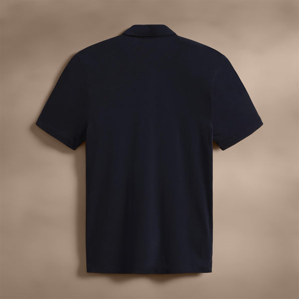 James Perse Brushed Lotus Polo Deep