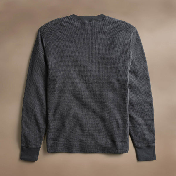 James Perse Brushed Thermal Crew Neck Magma