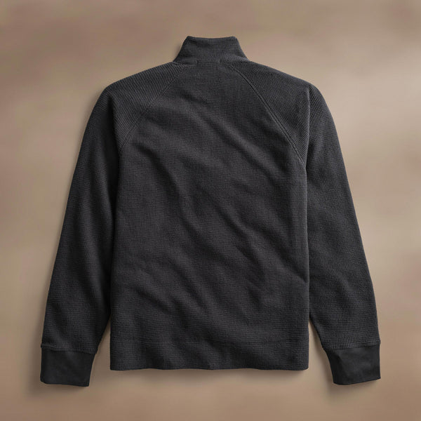 James Perse Brushed Thermal Half Zip Magma