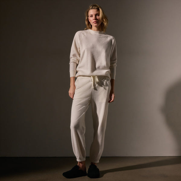 james perse Brushed Thermal Sweat Pant Oyster