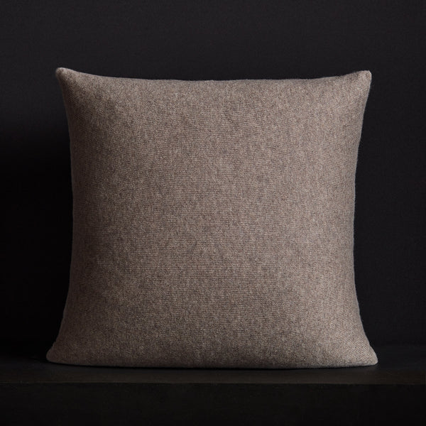 James Perse Cashmere Sham Taupe Melange