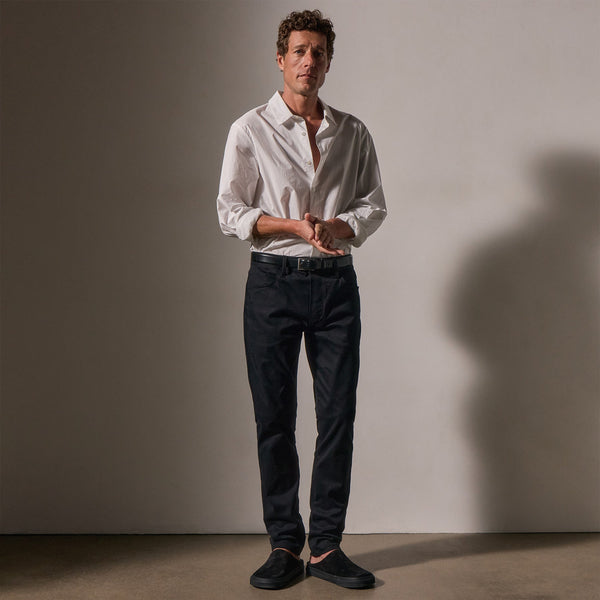 James Perse Cashmere Touch 5 Pocket Pant Black