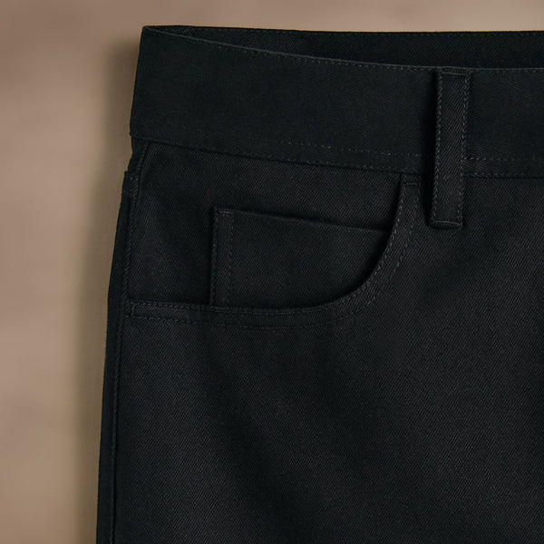 James Perse Cashmere Touch 5 Pocket Pant Black