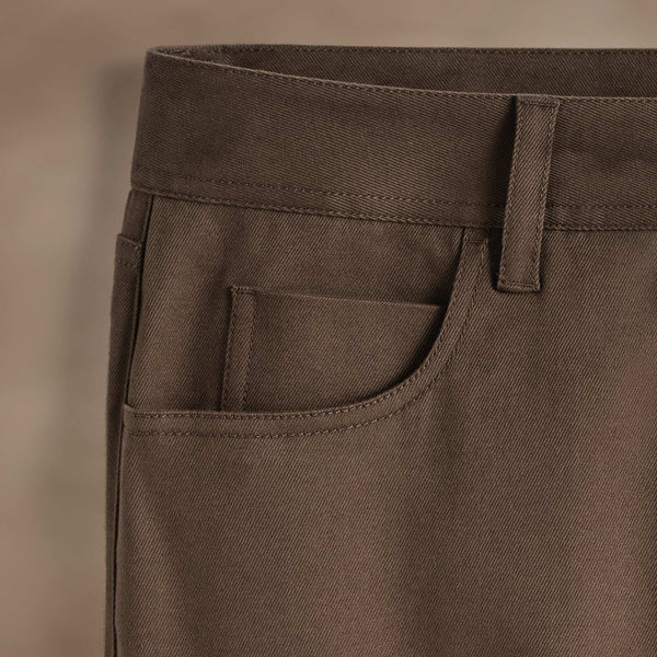 James Perse Cashmere Touch 5 Pocket Pant Umber