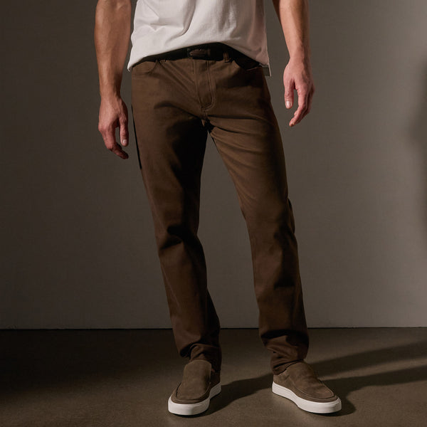 james perse Cashmere Touch 5 Pocket Pant Umber
