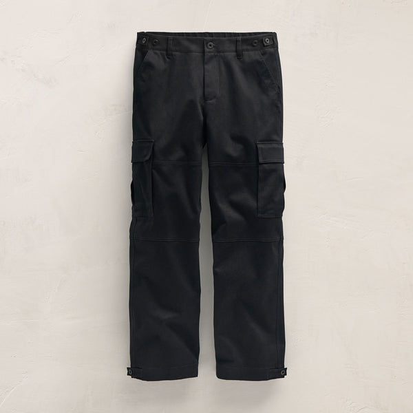 James Perse Cashmere Touch Cotton Cargo Black