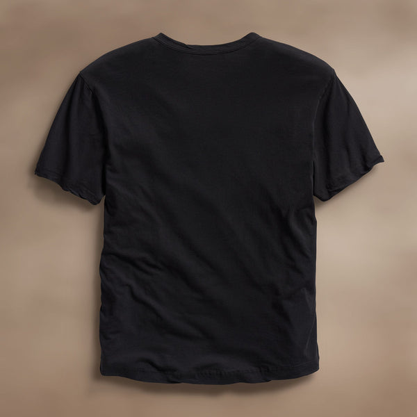 James Perse Clear Jersey Crew Black